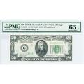 1934A $20 Federal Reserve Note 65EPQ PMG