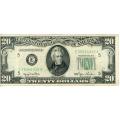 1950 $20 Federal Reserve Note VF