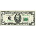 1977 $20 Federal Reserve Note UNC