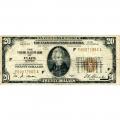 1929 $20 Federal Reserve Note Atlanta GA G-VG