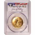 Certified 2009 Ultra High Relief Gold American Eagle MS70 PCGS Moy Signed
