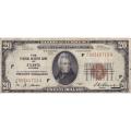 1929 $20 Federal Reserve Note Atlanta GA F-VF