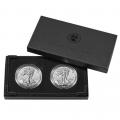 2021 One Ounce American Silver Eagle Reverse Proof Two-Coin Designer Set