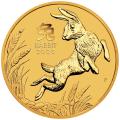 2023 Australia 10 oz Gold Lunar Rabbit BU (Series III)