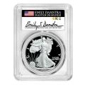 Certified Proof Silver Eagle 2023-W PR70 PCGS First Day of Issue Emily Damstra Signed