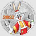 2023 Looney Tunes™ Year of the Rabbit – Bugs Bunny 3oz Silver Coin