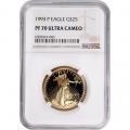 Certified Proof American Gold Eagle $25 1993-P PF70 NGC
