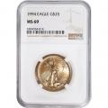 Certified American $25 Gold Eagle 1994 MS69 NGC