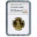 Certified Proof American Gold Eagle $25 1989-P PF70 NGC