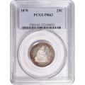 Certified Proof Seated Liberty Quarter 1870 PR63 PCGS