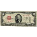 1928 Series $2 small size legal tender note G-VG