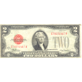1928 Series $2 small size legal tender note F-VF