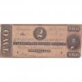 $2 1864 Confederate Note Richmond VA G-VG