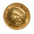$3 Gold Liberty 1882 AU Details