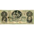 New Jersey Trenton 1861 $3 Merchants' Bank NJ-555 G6a VG