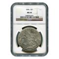 Certified Morgan Silver Dollar 1896 MS65 NGC