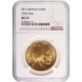Certified Uncirculated Gold Buffalo 2011 MS70 NGC
