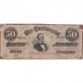 $50 1864 Confederate Note Richmond F-VF