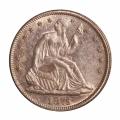 Seated Liberty Half Dollar 1875 AU