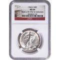 Certified Walking Liberty Half Dollar 1943-S MS64 NGC Stack's Collection