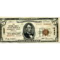 1929 Type 2 $5 National Bank Note Forrest City AR Charter #13637