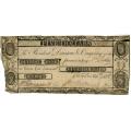 Michigan Detroit 1806 $5 Detroit Bank VF details