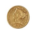 $5 Gold Liberty 1879-S AU