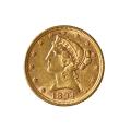 $5 Gold Liberty 1894 AU