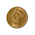 $5 Gold Liberty 1898-S AU