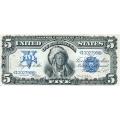 1899 $5 Silver Certificate (Indian Chief) XF