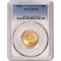 Certified $5 Gold Liberty 1900 MS63 PCGS