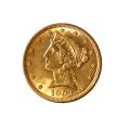 $5 Gold Liberty 1903 AU