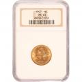 Certified US Gold $5 Liberty 1907 MS63 NGC