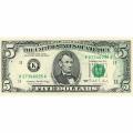 1988 $15 Federal Reserve Note ERROR Offset Printing Obv. XF
