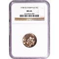 Certified Buffalo Nickel 1938-D/S MS65 NGC