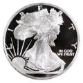 Five Ounce Silver Walking Liberty Round 3.5"