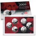 US Proof Set 2009 6pc Silver (Quarters Only)