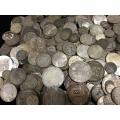 10 ounces 64% pure silver world coins