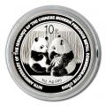 2009 Chinese Silver Panda 1 oz - 30th Anniversary