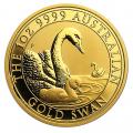 Australia 1 Ounce .9999 Gold Swan 2020 BU