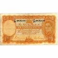 Australia 10 Shillings 1939 P#25a F