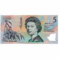 Australia 5 Dollars 1993 P#50b UNC