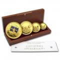 Australia 4-Coin Gold Nugget Proof Set 2004