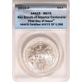 Certified Commemorative Dollar 2010-P Boy Scouts MS70 ANACS