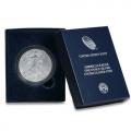 Burnished 2011-W Silver Eagle Original Mint Box