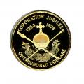 British Virgin Islands $100 Gold PF 1978 Coronation Jubilee