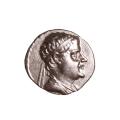 Bactrian Kingdom AR Drachm 171-145 B.C. Eukratides I AU+