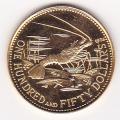 Bahamas $150 Gold PF 1973-1975 Independence