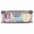 Bahamas 1/2 Dollar 1968 P#26a UNC
