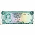 Bahamas 1 Dollar 1974 P#35a VF
